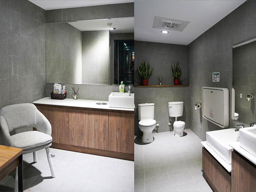 友善親子廁所及育嬰室